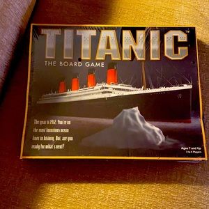 Unopened   Titanic. The board game 1998